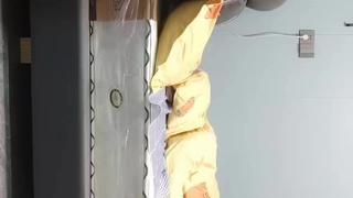 S级身材巨乳健身女神出轨健身教练